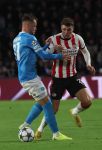 Eindhoven, 21 Oktober 2025
CL Wedstrijd PSV-Napolie, eindstand 6-2
Guus Til met Sam Beukema
