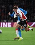 Eindhoven, 21 Oktober 2025
CL Wedstrijd PSV-Napolie, eindstand 6-2
Guus Til met Sam Beukema