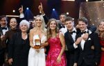 Amsterdam 16 oktober 2025
Uitreiking televizierring 2025 in Carre 
Helene Hendriks Noa Vahle  en Merel Ek