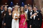 Amsterdam 16 oktober 2025
Uitreiking televizierring 2025 in Carre 
Helene Hendriks Noa Vahle  en Merel Ek