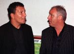 Hoornaar, 7 september 
World Masters Team
Op de foto Henk ten Cate en Rene v d Gijp
Foto bestemd voor pag, 2 Vuurwerk, Henk Langerak