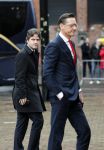 Den Haag 20 november 2025
 Prinses Amalia en haar vader Koning Willem Alexander bij de Grote Kerk, na de Bijzondere Verenigde Vergadering van de Eerste en Tweede Kamer, ter gelegenheid van de tachtigste verjaardag dat het parlement na de Tweede Wereldoorlog voor het eerst weer in gezamenlijkheid bijeenkwam. Eerste Kamervoorzitter Mei Li Vos Tweede Kamervoorzitter Thom van Campenvingen ze op . Henri Bontebal