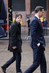 Den Haag 20 november 2025
 Prinses Amalia en haar vader Koning Willem Alexander bij de Grote Kerk, na de Bijzondere Verenigde Vergadering van de Eerste en Tweede Kamer, ter gelegenheid van de tachtigste verjaardag dat het parlement na de Tweede Wereldoorlog voor het eerst weer in gezamenlijkheid bijeenkwam. Eerste Kamervoorzitter Mei Li Vos Tweede Kamervoorzitter Thom van Campenvingen ze op . Henri Bontebal
