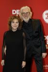 Amsterdam 30 november 2025
80 jaar het DeLaMar theater . Henriette Tol met partner Rob Snoek