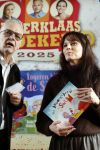 Amsterdam 10 november 2025
Presentatie sinterklaasboeken met Igone de Jong Tijl Beckand en Lieke Martens .