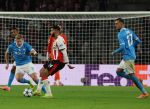 Eindhoven, 21 Oktober 2025
CL Wedstrijd PSV-Napolie, eindstand 6-2
Ismael Saibari met Lorenzo Lucca