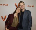 Leiden 30 oktober 2025
15 jaar de musical soldaat v Oranje . Janine Abbring en Jeroen Wollaars