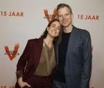 Leiden 30 oktober 2025
15 jaar de musical soldaat v Oranje . Janine Abbring en Jeroen Wollaars