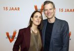 Leiden 30 oktober 2025
15 jaar de musical soldaat v Oranje . Janine Abbring en Jeroen Wollaars