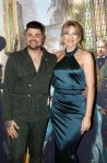 Amsterdam 18 november 2025
Premiere Wicked in het deLaMar theater . Joep van Poorten poseert met Rose Vollmer