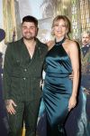 Amsterdam 18 november 2025
Premiere Wicked in het deLaMar theater . Joep van Poorten poseert met Rose Vollmer