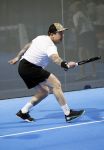 Utrecht 6 november 2025
Padel tournooi voor het UMC ziekenhuis bij Hal 22. Johnny de Mol speelde samen met Michaela Krajicek