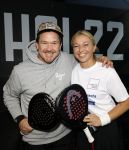 Utrecht 6 november 2025
Padel tournooi voor het UMC ziekenhuis bij Hal 22. Johnny de Mol speelde samen met Michaela Krajicek