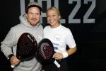 Utrecht 6 november 2025
Padel tournooi voor het UMC ziekenhuis bij Hal 22. Johnny de Mol speelde samen met Michaela Krajicek