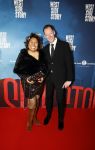Rotterdam 23 november 2025
Premiere West side story in het nieuwe luxor. Justine Pelmelay met een kennis