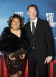 Rotterdam 23 november 2025
Premiere West side story in het nieuwe luxor. Justine Pelmelay met een kennis