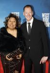 Rotterdam 23 november 2025
Premiere West side story in het nieuwe luxor. Justine Pelmelay met een kennis