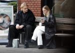 Amsterdam 28 november 2025
Kasper Dolberg met zijn vrouw Laerke Julie Dolberg op terras en straat in Amsterdam zuid.