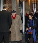 Amsterdam 30 november 2025
80 jaar het DeLaMar theater . Kees Hulst poseert met Olga Zuiderhoek