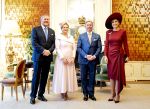 Den Haag 19 november 2025
Guillaume van Luxemburg en zijn vrouw Stephanie bezoeken koning Willem Alexander en Koningin Maxima op paleis Noordeinde .