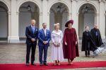 Den Haag 19 november 2025
Guillaume van Luxemburg en zijn vrouw Stephanie bezoeken koning Willem Alexander en Koningin Maxima op paleis Noordeinde .