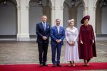 Den Haag 19 november 2025
Guillaume van Luxemburg en zijn vrouw Stephanie bezoeken koning Willem Alexander en Koningin Maxima op paleis Noordeinde .