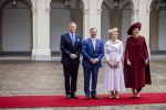 Den Haag 19 november 2025
Guillaume van Luxemburg en zijn vrouw Stephanie bezoeken koning Willem Alexander en Koningin Maxima op paleis Noordeinde .