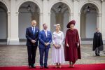 Den Haag 19 november 2025
Guillaume van Luxemburg en zijn vrouw Stephanie bezoeken koning Willem Alexander en Koningin Maxima op paleis Noordeinde .