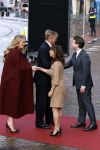 Den Haag 20 november 2025
 Prinses Amalia en haar vader Koning Willem Alexander bij de Grote Kerk, na de Bijzondere Verenigde Vergadering van de Eerste en Tweede Kamer, ter gelegenheid van de tachtigste verjaardag dat het parlement na de Tweede Wereldoorlog voor het eerst weer in gezamenlijkheid bijeenkwam. Eerste Kamervoorzitter Mei Li Vos Tweede Kamervoorzitter Thom van Campenvingen ze op .