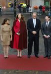 Den Haag 20 november 2025
 Prinses Amalia en haar vader Koning Willem Alexander bij de Grote Kerk, na de Bijzondere Verenigde Vergadering van de Eerste en Tweede Kamer, ter gelegenheid van de tachtigste verjaardag dat het parlement na de Tweede Wereldoorlog voor het eerst weer in gezamenlijkheid bijeenkwam. Eerste Kamervoorzitter Mei Li Vos Tweede Kamervoorzitter Thom van Campenvingen ze op .