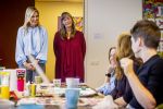 Utrecht 6 november 2025
Koningin Maxima bezoekt het Enik recovery College in Utrecht