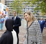 Zaandam 15 oktober 2025
Koningin Maxima en staatssecretaris Jurgen Nobel zijn in  Zaandam-Oost in het kader van het â€˜Pact Zaandam-Oost