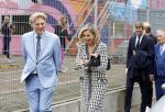 Zaandam 15 oktober 2025
Koningin Maxima en staatssecretaris Jurgen Nobel zijn in  Zaandam-Oost in het kader van het â€˜Pact Zaandam-Oost
