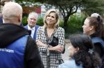 Zaandam 15 oktober 2025
Koningin Maxima en staatssecretaris Jurgen Nobel zijn in  Zaandam-Oost in het kader van het â€˜Pact Zaandam-Oost