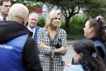Zaandam 15 oktober 2025
Koningin Maxima en staatssecretaris Jurgen Nobel zijn in  Zaandam-Oost in het kader van het â€˜Pact Zaandam-Oost