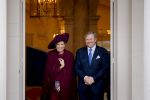 Den Haag 19 november 2025
Guillaume van Luxemburg en zijn vrouw Stephanie bezoeken koning Willem Alexander en Koningin Maxima op paleis Noordeinde .