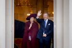 Den Haag 19 november 2025
Guillaume van Luxemburg en zijn vrouw Stephanie bezoeken koning Willem Alexander en Koningin Maxima op paleis Noordeinde .