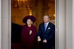 Den Haag 19 november 2025
Guillaume van Luxemburg en zijn vrouw Stephanie bezoeken koning Willem Alexander en Koningin Maxima op paleis Noordeinde .