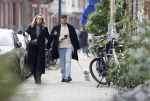 Amsterdam 8 november 2025
Loiza Lamers en haar partner Jelle Ploeg  in Amsterdam zuid.