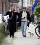 Amsterdam 8 november 2025
Loiza Lamers en haar partner Jelle Ploeg  in Amsterdam zuid.