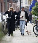 Amsterdam 8 november 2025
Loiza Lamers en haar partner Jelle Ploeg  in Amsterdam zuid.