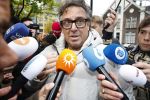 Utrecht 28 oktober 2025
Rechtszaak Marco Borsato in rechtbank van Utrecht . Marco wordt bijgestaan door advocaten Geert Jan Knoops  en Carry Knoops