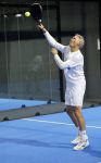 Utrecht 6 november 2025
Padel tournooi voor het UMC ziekenhuis bij Hal 22. Marco v Basten