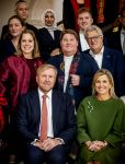 Den Haag 4 november 2025
Uitblinkers lunch op bezoek bij Koning Willem Alexander en Koningin Maxima . oa aanwezig Martijn Krabbe met zijn vrouw Deborah en zijn vader Jeroen Krabbe.