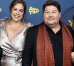 Amsterdam 16 oktober 2025
Uitreiking televizierring 2025 in Carre 
Martijn Krabbe met zijn vrouw Deborah Krabbe