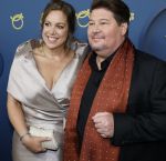 Amsterdam 16 oktober 2025
Uitreiking televizierring 2025 in Carre 
Martijn Krabbe met zijn vrouw Deborah Krabbe