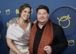Amsterdam 16 oktober 2025
Uitreiking televizierring 2025 in Carre 
Martijn Krabbe met zijn vrouw Deborah Krabbe