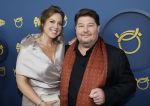 Amsterdam 16 oktober 2025
Uitreiking televizierring 2025 in Carre 
Martijn Krabbe met zijn vrouw Deborah Krabbe