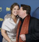 Amsterdam 16 oktober 2025
Uitreiking televizierring 2025 in Carre 
Martijn Krabbe met zijn vrouw Deborah Krabbe