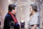Amsterdam 16 oktober 2025
Uitreiking televizierring 2025 in Carre 
Martijn Krabbe met zijn vrouw Deborah Krabbe